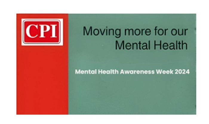 Signpost of CPI EuroMix ‘Moves’ to support Mental Health Awareness Week
